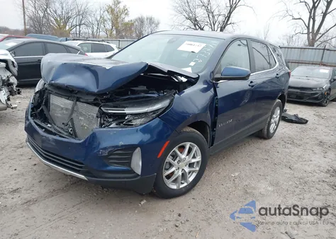 2022 Chevrolet Equinox Awd Lt z USA, uszkodzony, nr VIN 3GNAXUEV5NL273271